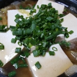 豆腐の白菜あんかけ